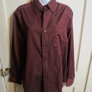 NICE PLUM COLORED LONG SLEEVE SHIRT SIZE S